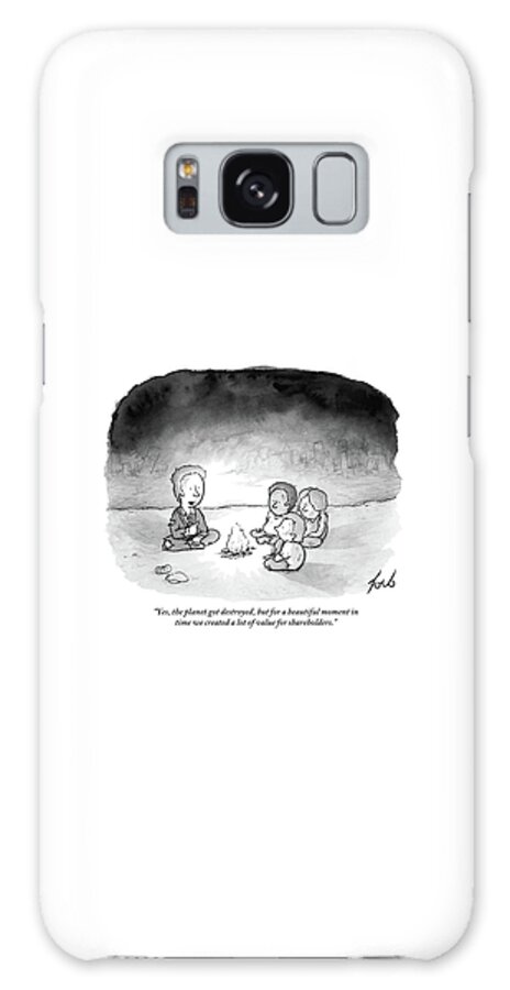 Galaxy Case - The Planet Got Destroyed by Tom Toro