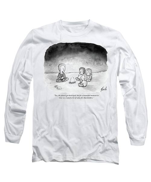 The Planet Got Destroyed Long Sleeve T-Shirt