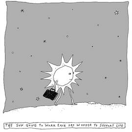 The Sun Going To Work Each Day by Liana Finck