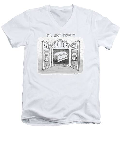 The Holy Trinity Men's V-Neck T-Shirt