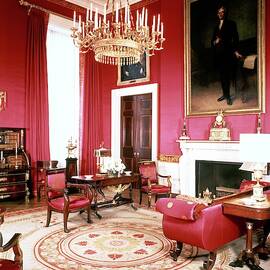 The White House Red Room by Tom Leonard