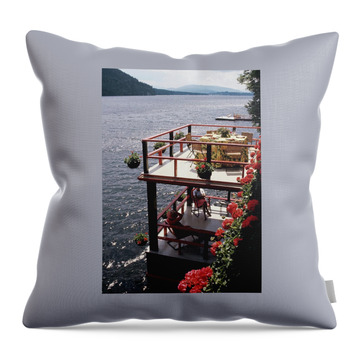The Wyker's Deck Throw Pillow