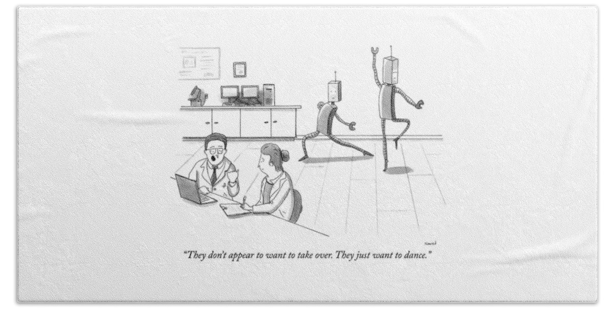 They Just Want To Dance Hand Towel