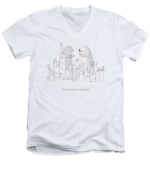 This Is Chicago Men's V-Neck T-Shirt