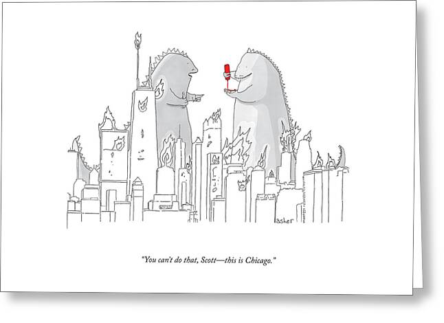 This Is Chicago Greeting Card