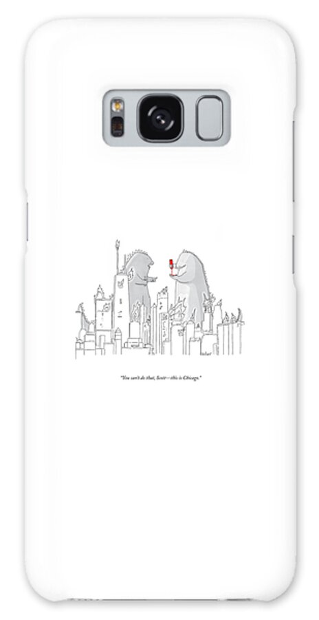 Galaxy Case - This Is Chicago by Asher Perlman