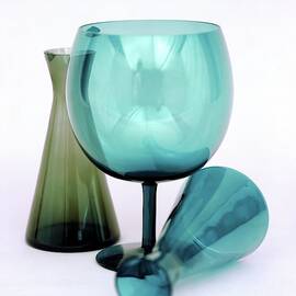 Three Venini Glasses by Richard Rutledge
