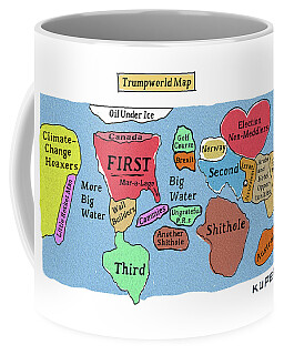 Trumpworld Map Coffee Mug