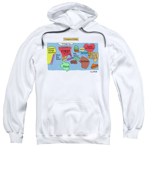 Trumpworld Map Sweatshirt