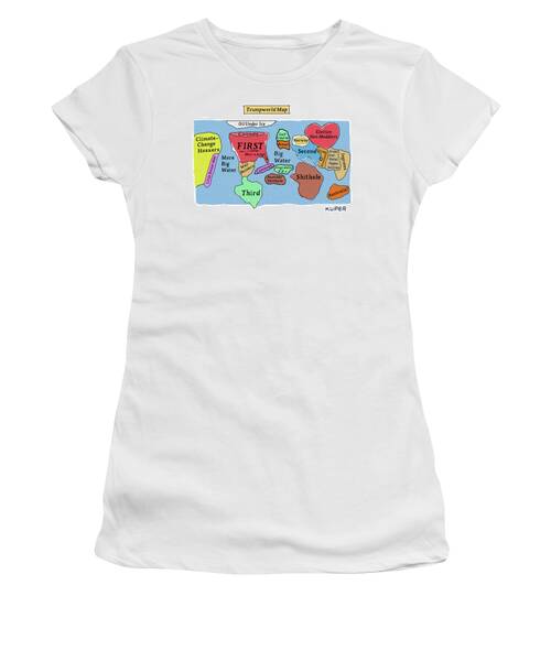 Trumpworld Map Women's T-Shirt