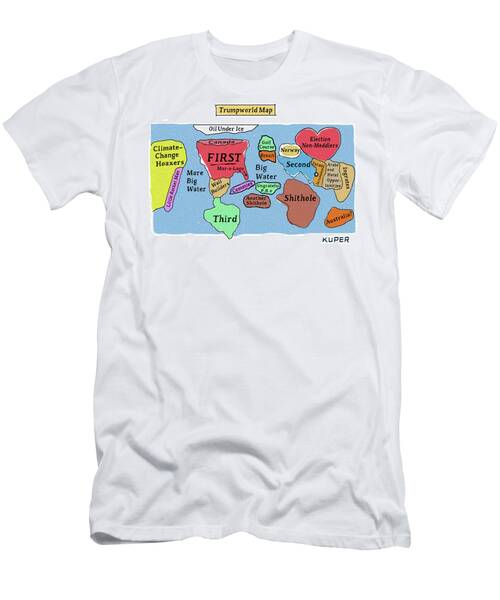 Trumpworld Map T-Shirt