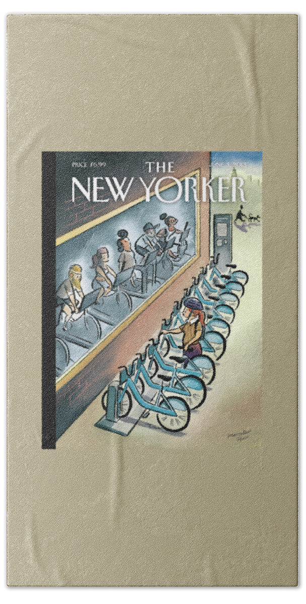 Urban Cycles Hand Towel