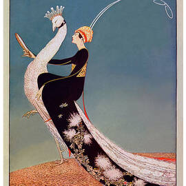 Vogue Cover April 1st, 1918 by George Wolfe Plank