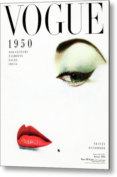Vogue Cover Of Jean Patchett Metal Print