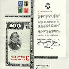 War Bonds, Stamps And A Letter by Priscilla Peck