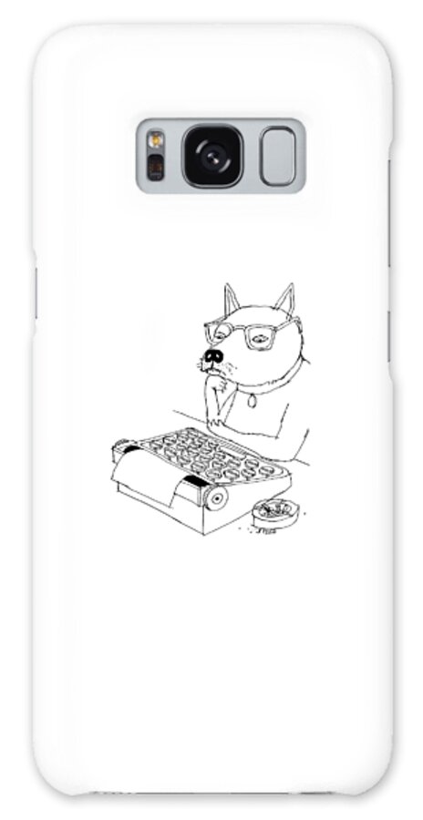 Galaxy Case - Woof by Edward Steed