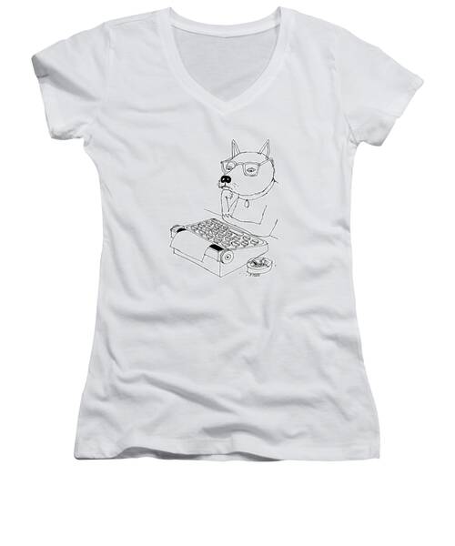 Woof Women's V-Neck